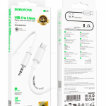 Кабель AUX Borofone BL21 Type-C