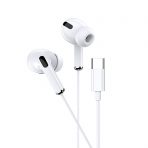 Наушники проводные Type-C KAKUSIGA KSC-727 (Бел)