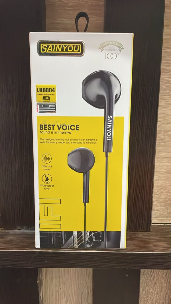 Наушники проводные SAINYOU LH-0004