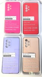 Чехол Silicone Cover на Samsung A53