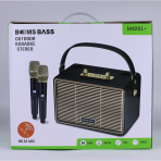 Портативная колонка BOOMS BASS M4201+ (караоке)
