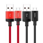 Кабель Micro KAKUSIGA KSC-331 (3m) (Черн./Красн.)