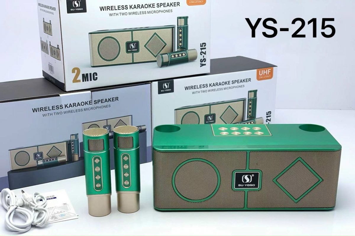 Портативная колонка YS-215 (караоке)
