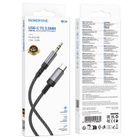 Кабель AUX Borofone BL24 Type-C