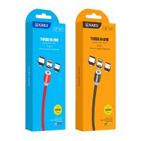 Кабель магнит 3в1 KAKUSIGA KSC-320 (Черн./Красн.)