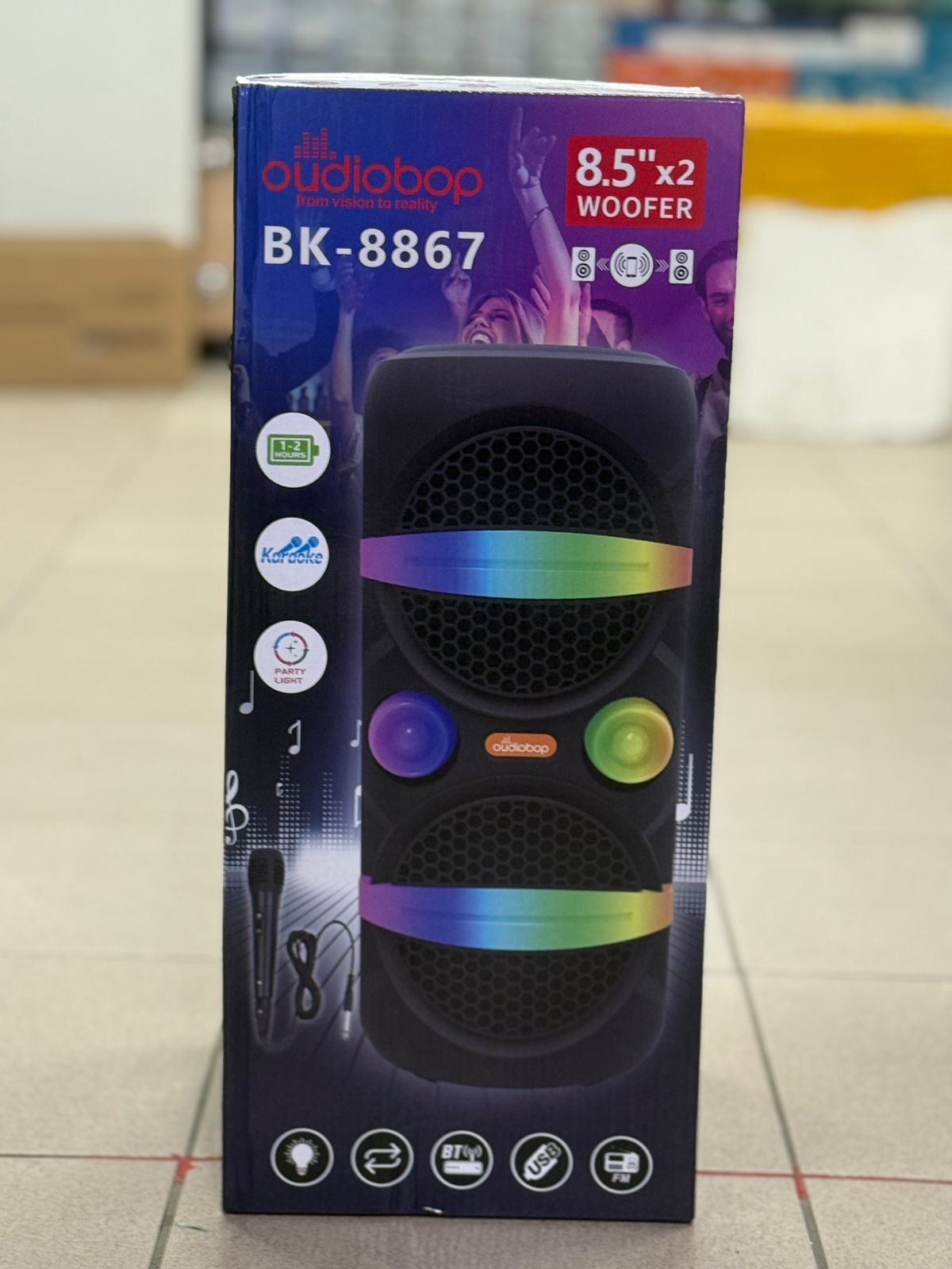 Акустическая система Oudiobop BK-8867 Акустическая система Oudiobop BK-8867