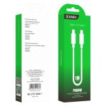 Кабель Type-C KAKUSIGA KSC-302 (Type-C to Type-C) (Бел.)