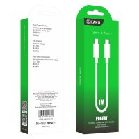 Кабель Type-C KAKUSIGA KSC-302 (Type-C to Type-C) (Бел.)