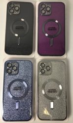 Чехол Magnetic блестящий на Iphone 12 Pro Max
