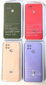 Чехол Silicone Cover на Poco C40