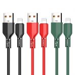 Кабель Lightning KAKUSIGA KSC-452 (Черн./Красн.)