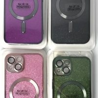 Чехол Magnetic блестящий на Iphone 14