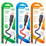 Кабель Lightning KAKUSIGA KSC-807 (Черн./Красн./Синий)