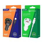 АЗУ KAKUSIGA KSC-493 + Type-C (Черн./Бел.)