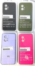 Чехол Silicone Cover на Mi Poco X4 GT