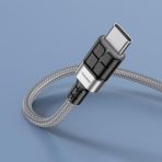 Кабель Type-C KAKUSIGA KSC-696 (Красн./Сер.)