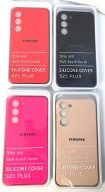 Чехол Silicone Cover на Samsung S23 Plus