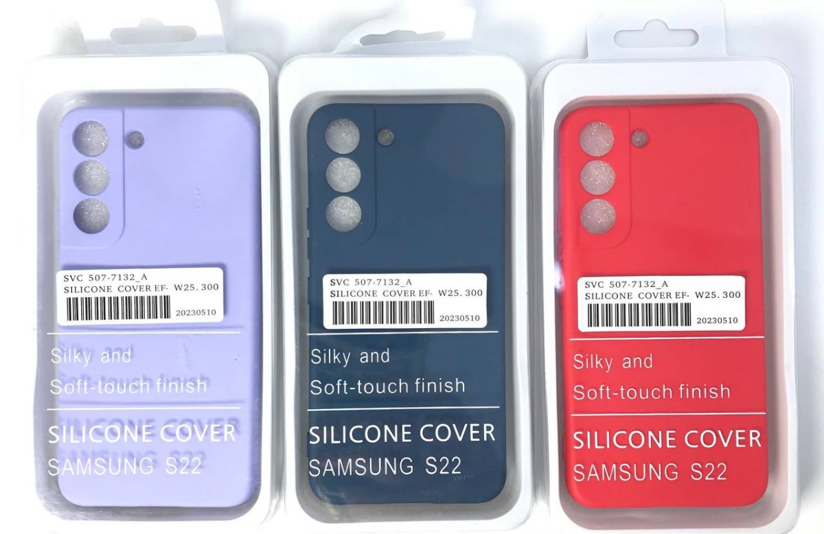 Чехол Silicone Cover на Samsung S22