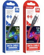 Кабель Type-C KAKUSIGA KSC-954 (Черн./Красн.)