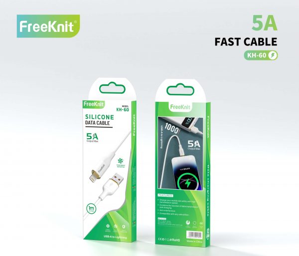 Кабель FreeKnit lightning KH-60