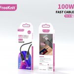 Зарядка Free Knit Type-C To Type-C KH-56