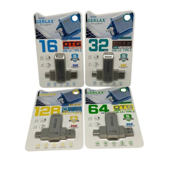 GERLAX Flash Disk USB UG3 2in1 (128 gb) GERLAX Flash Disk USB UG3 2in1 (128 gb)