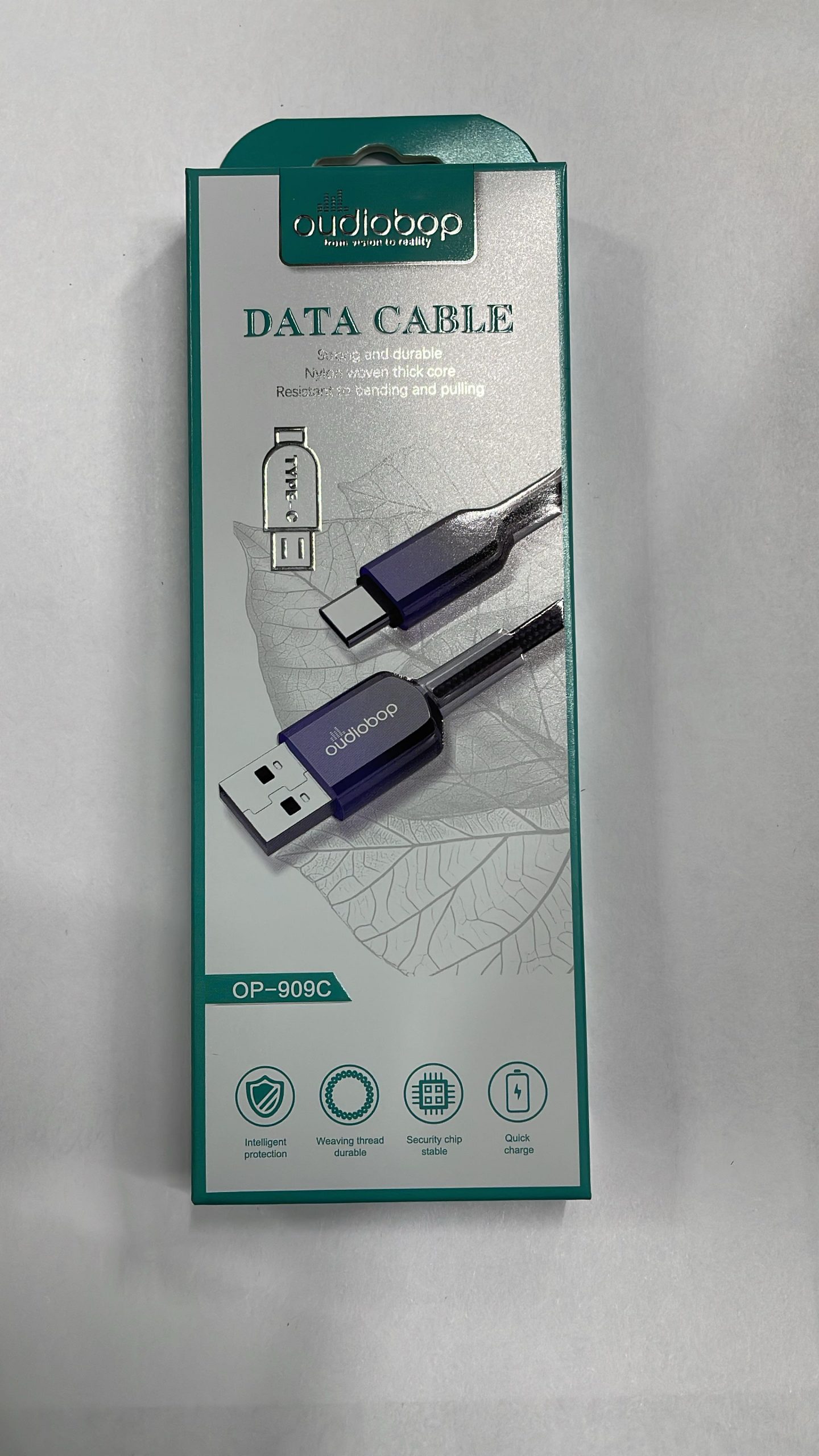 Зарядка Audiobop USB to TYPE-C OP-909C Зарядка Audiobop USB to TYPE-C OP-909C