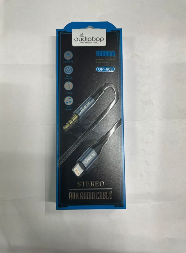 AUX lightnig Audiobop 1M OP-903