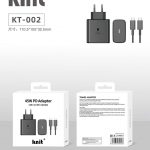 СЗУ FreeKnit Type-C To Type-C 45W KT-002