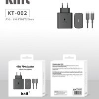 СЗУ FreeKnit Type-C To Type-C 45W KT-002