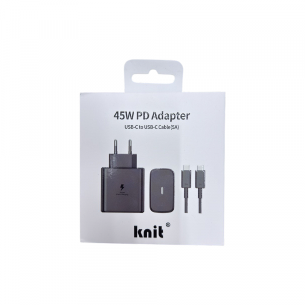 СЗУ Блок freeknit Type-c to Type-c 45w KT002