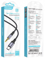 AUX переходник KSC-894 (Type-C-AUX)