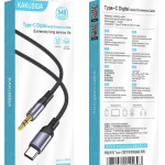 AUX переходник KSC-894 (Type-C-AUX)