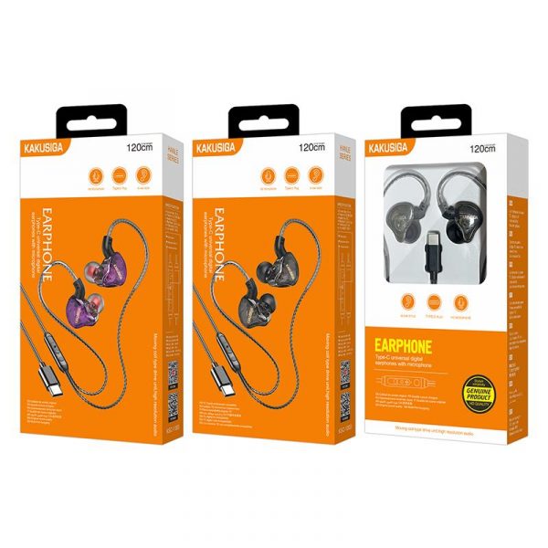 Наушники Проводные Type-c Kakusiga KSC-1300
