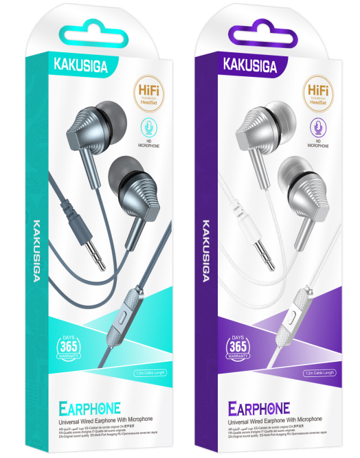Наушники проводные KAKUSIGA KSC-1310