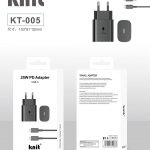 СЗУ FreeKnit Type-C To Type-C 25W KT-005