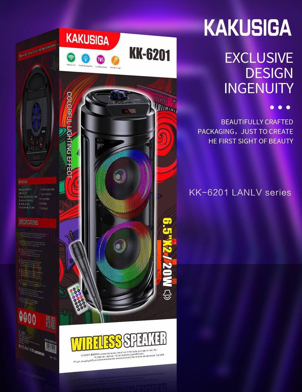 Акустическая колонка KK-6201 Акустическая колонка KK-6201