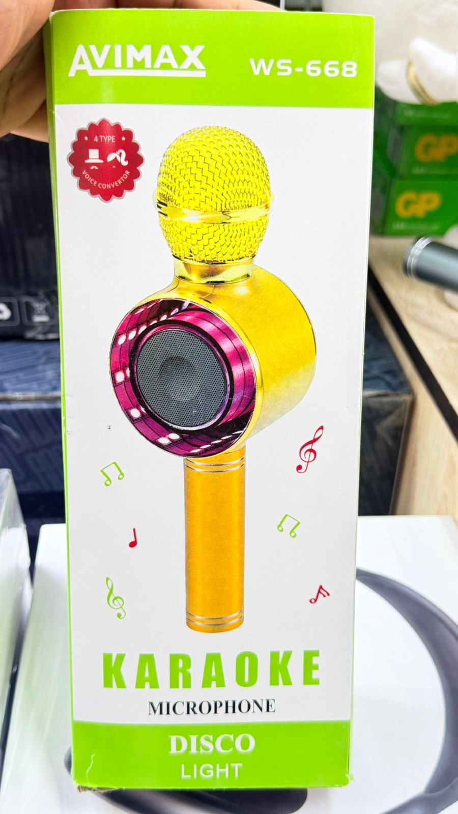 Караоке микрофон Avimax WS-668 Караоке микрофон Avimax WS-668