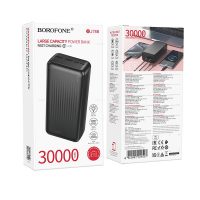 Внешний аккумулятор BOROFONE BJ78B, 30000mAh, черный