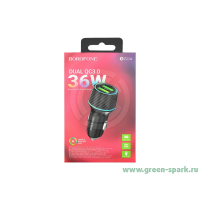 АЗУ BOROFONE BZ21A QC3.0 (1-USB/3A) 36W (черный)