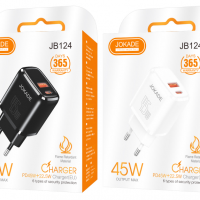 Зарядное устройство JB124 серии FUWEI, полностью совместимое с PD45W+22.5W (ЕС)